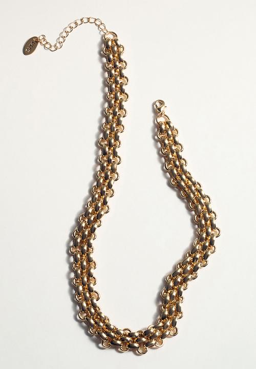 MANGO - Necklace lia - Gold