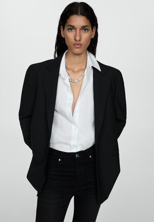MANGO - Necklace lourdes - silver