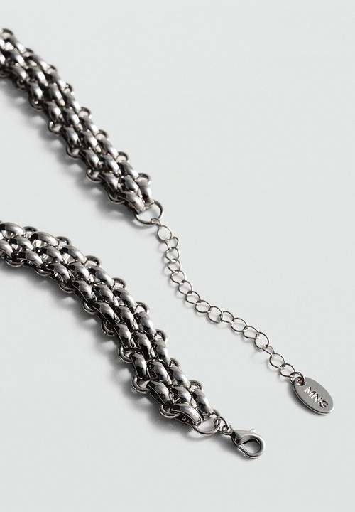 MANGO - Necklace lia - silver