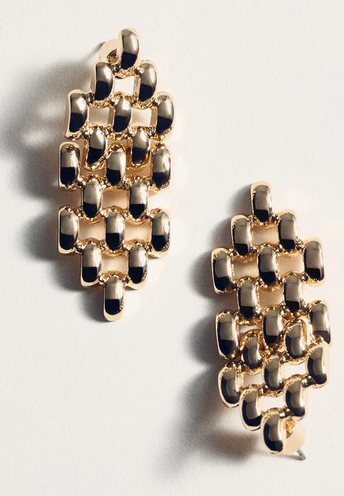 MANGO - Earrings lua - Gold