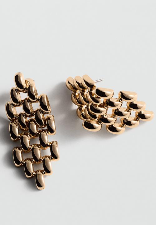 MANGO - Earrings lua - Gold