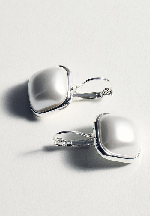 MANGO - Earrings liber - silver