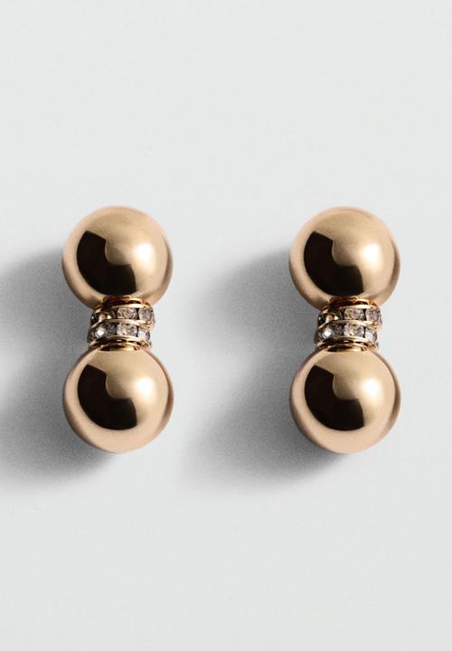 MANGO - Earrings loretta - Gold