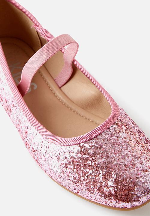 Cotton On - Olivia ballet flat - pink glitter