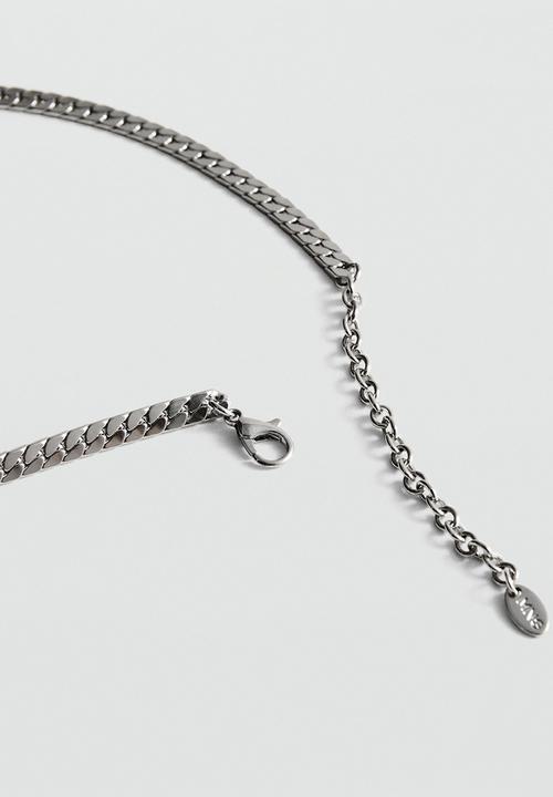 MANGO - Necklace lara - silver