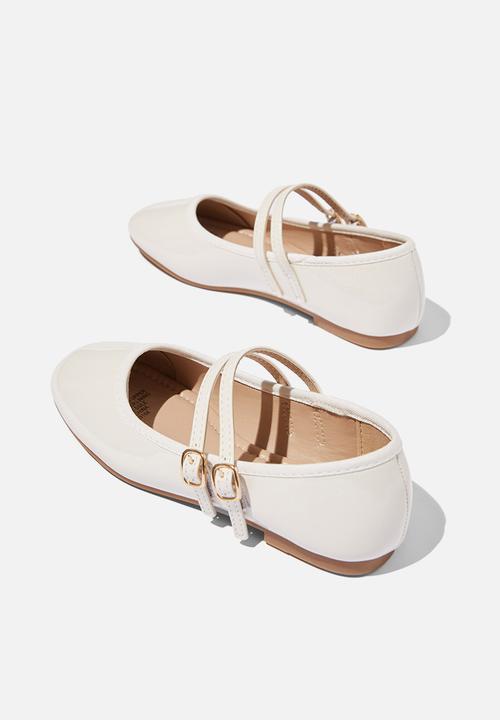Cotton On - Olivia ballet flat - white patent