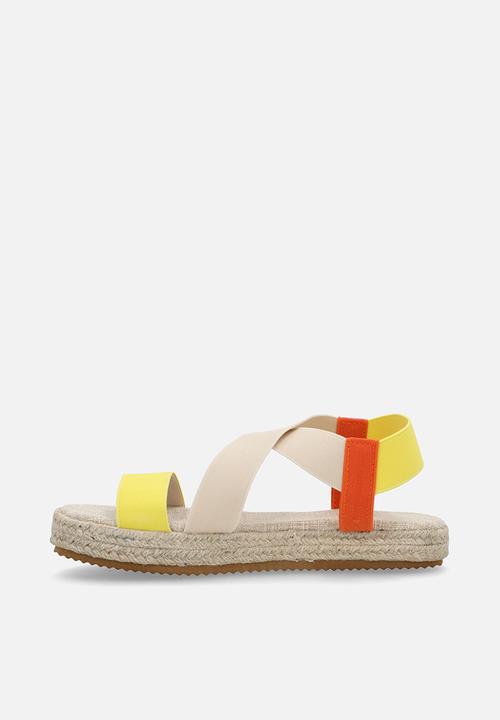 Pop Candy - Colour block espadrilles-multi