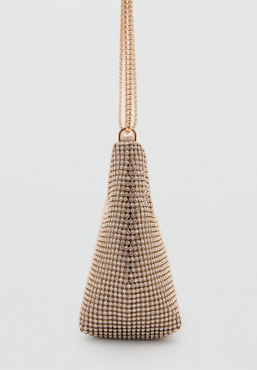 MANGO - Handbag sasha -Gold