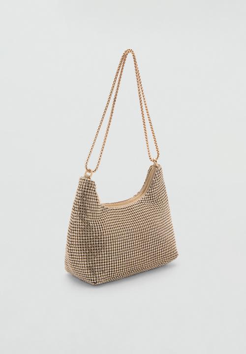 MANGO - Handbag sasha -Gold