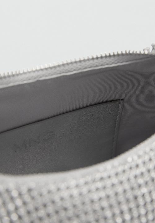 MANGO - Handbag sasha -silver