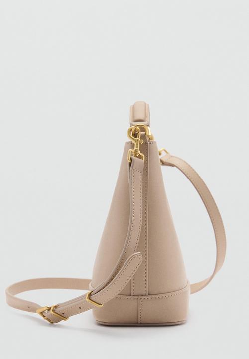 MANGO - Bucket bag mike - light/pastel brown