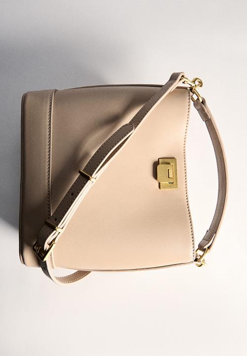 MANGO - Bucket bag mike - light/pastel brown