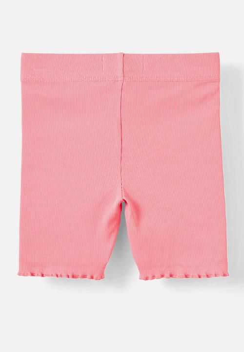 Cotton On - Hailey bike short - strawberry pop rib