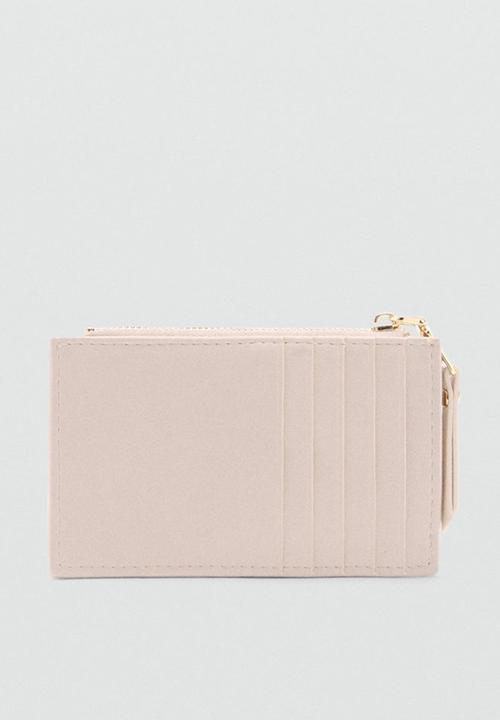 MANGO - Card holder diana - natural