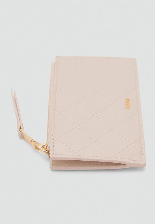 MANGO - Card holder diana - natural