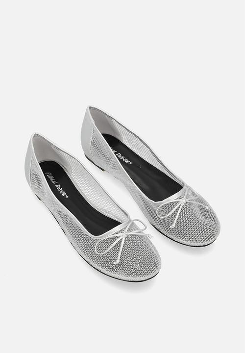 Public Desire - Lula pump - silver mesh