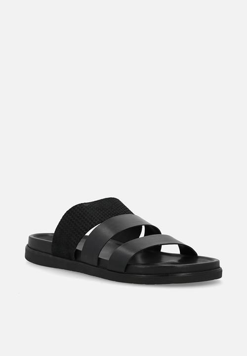 Hush Puppies - Channing - black leather