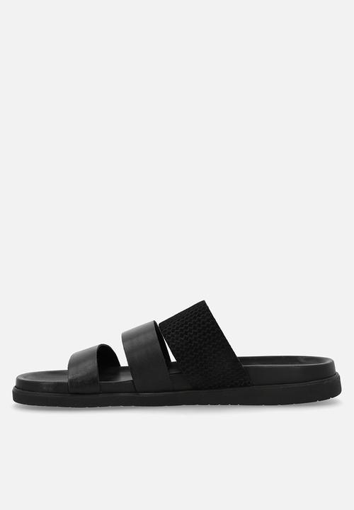 Hush Puppies - Channing - black leather