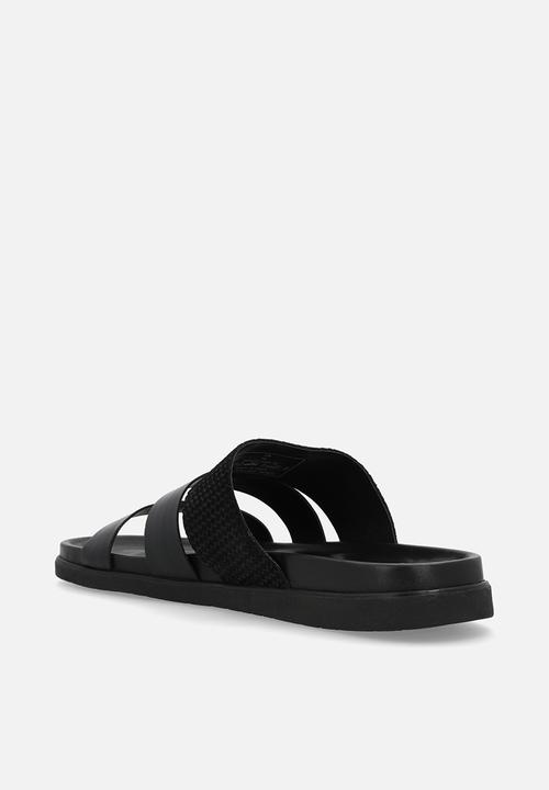 Hush Puppies - Channing - black leather