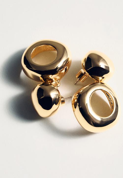 MANGO - Earrings leandra - Gold