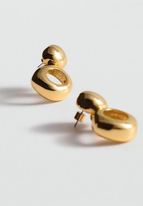 MANGO - Earrings leandra - Gold