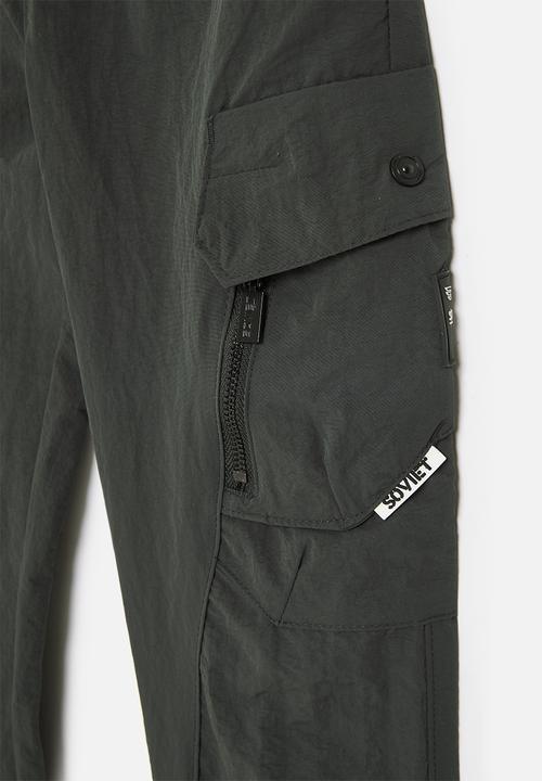 SOVIET - Boys fashion cargo jogger - dk grey