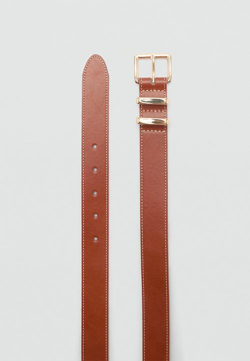 MANGO - Belt Bella - Brown