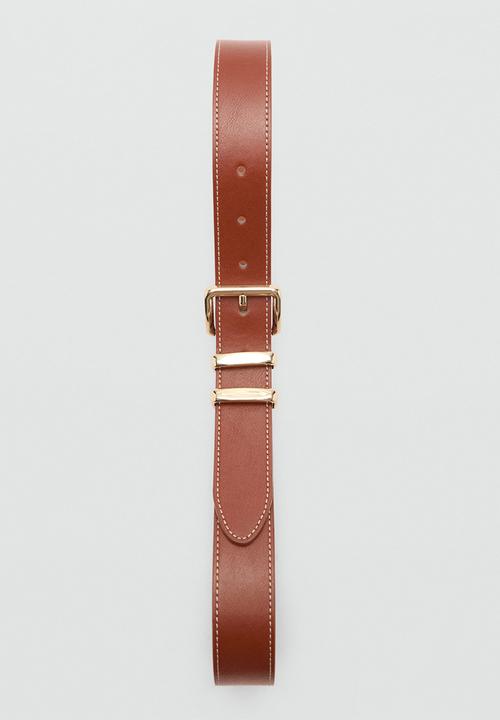 MANGO - Belt Bella - Brown