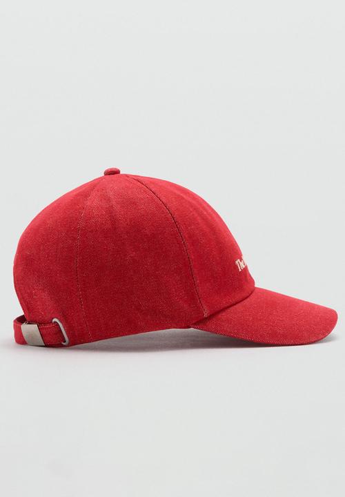 MANGO - Cap minimal - Red