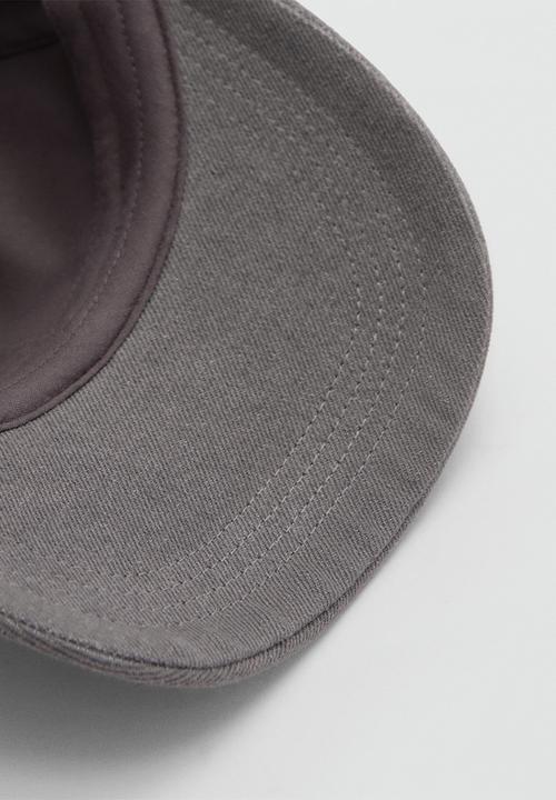 MANGO - Cap minimal - Open gray
