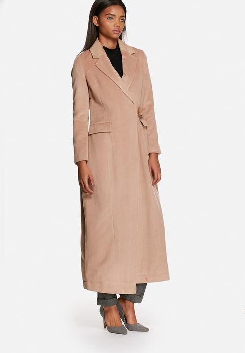 Neon Rose - Wrap over coat 