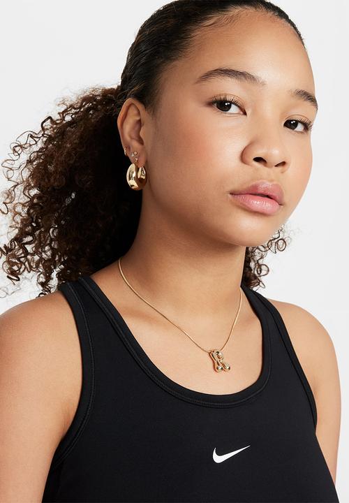 Nike - Girls nike dri-fit one tank - black/white