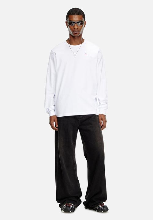 Diesel  - T-adjust-long sleeve -microdiv - white