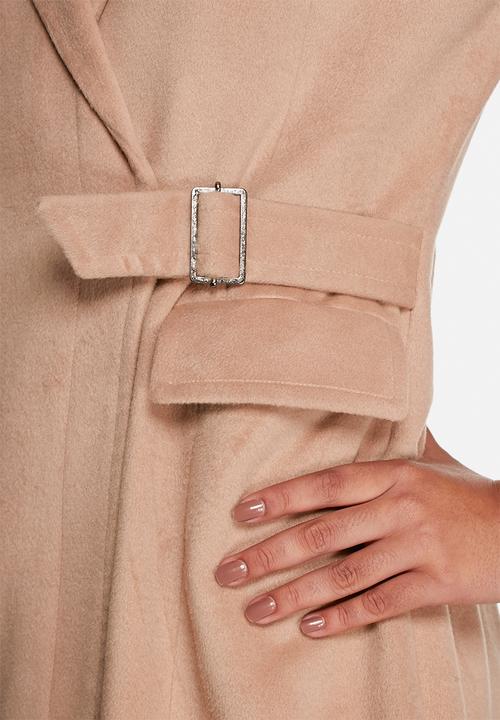 Neon Rose - Wrap over coat 
