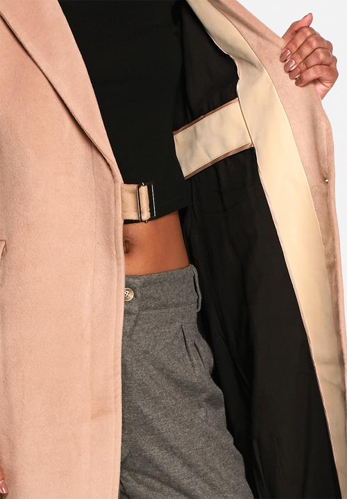 Neon Rose - Wrap over coat 