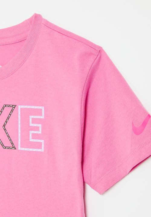 Nike - Nkg femme pop tee - magic flamingo
