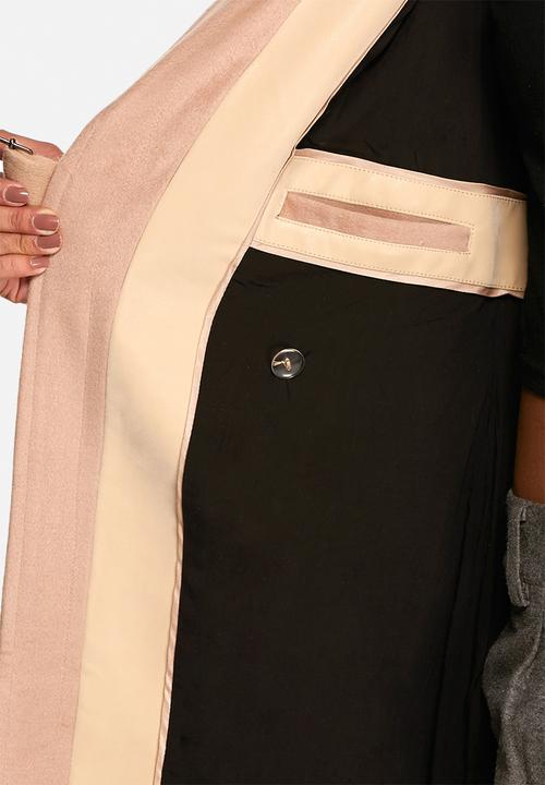 Neon Rose - Wrap over coat 