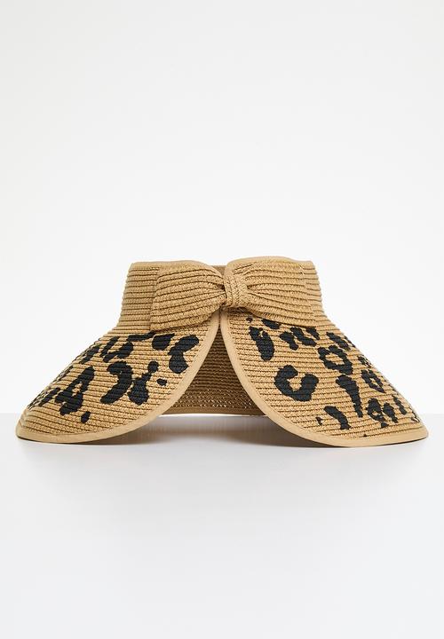 Superbalist - Anmal print visor - natural