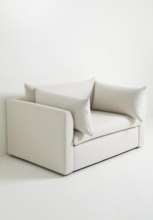 Zorora - Lira luxe loveseat - jordan alabaster 