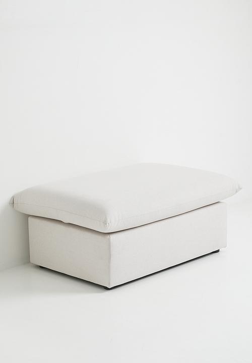 Zorora - Lira luxe ottoman - jordan alabaster 
