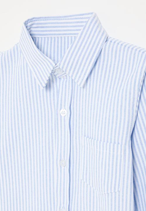 Pop Candy - Button down shirt - light blue