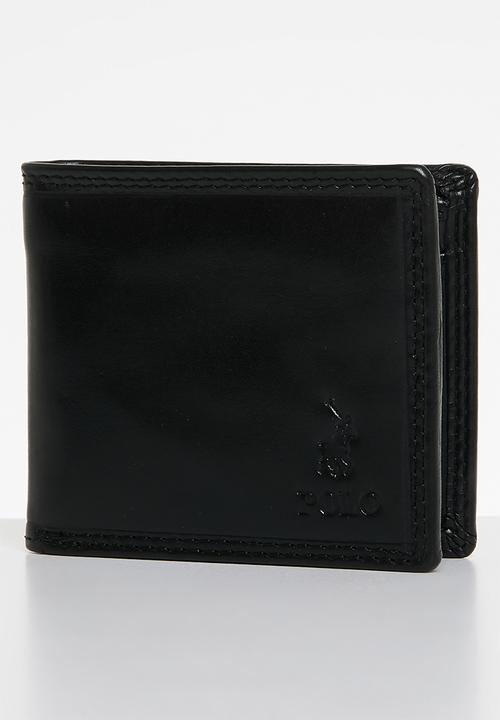 POLO - Small Multi Card And Coin Wallet - Black