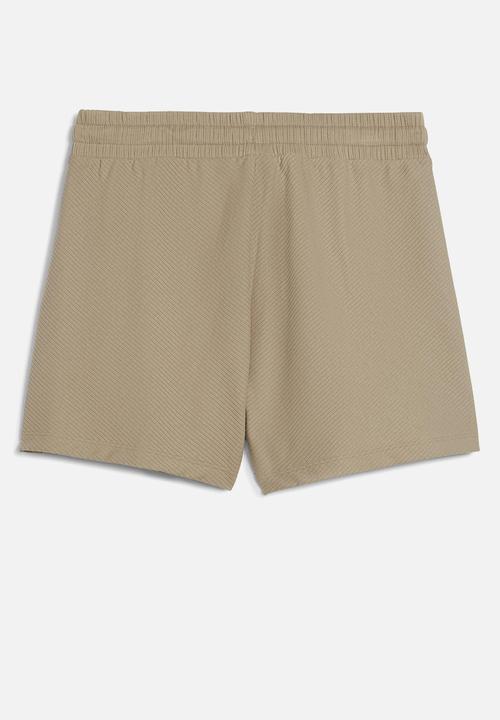 PUMA - Plus Classics Ribbed A-Line Shorts - Oak Branch