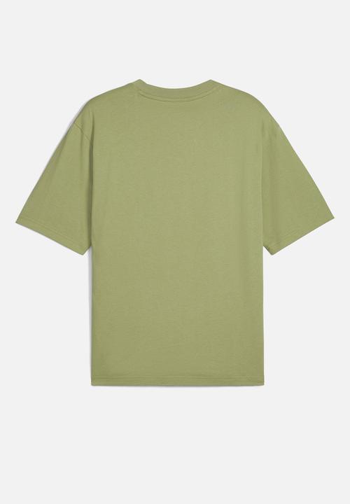PUMA - Better classics Boxy Tee - Calming Green