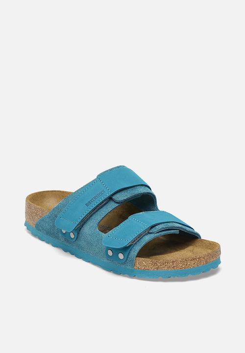 Birkenstock - Uji leather narrow - deep turquoise
