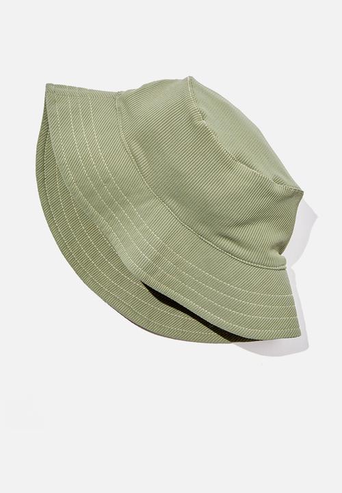 Cotton On - Swim bucket hat - swag green/rainy day