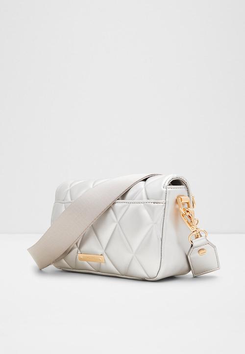 ALDO - Enobrena crossbody bag - silver