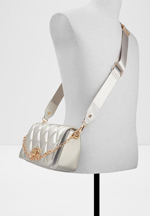 ALDO - Enobrena crossbody bag - silver