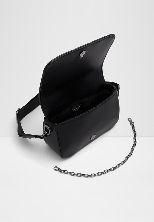 ALDO - Enobrena crossbody bag- open black