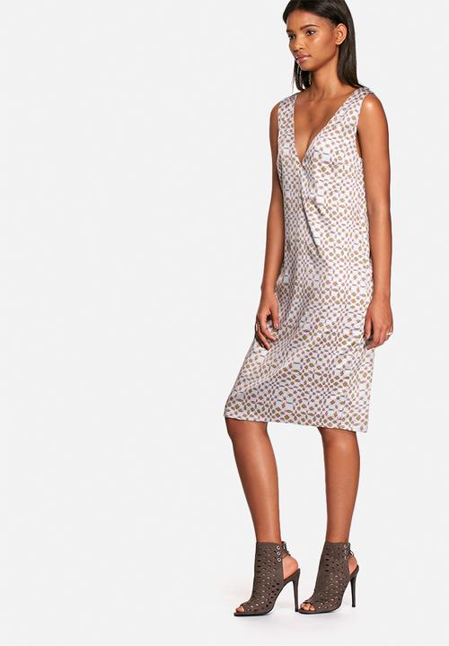 Neon Rose - Solange midi dress 